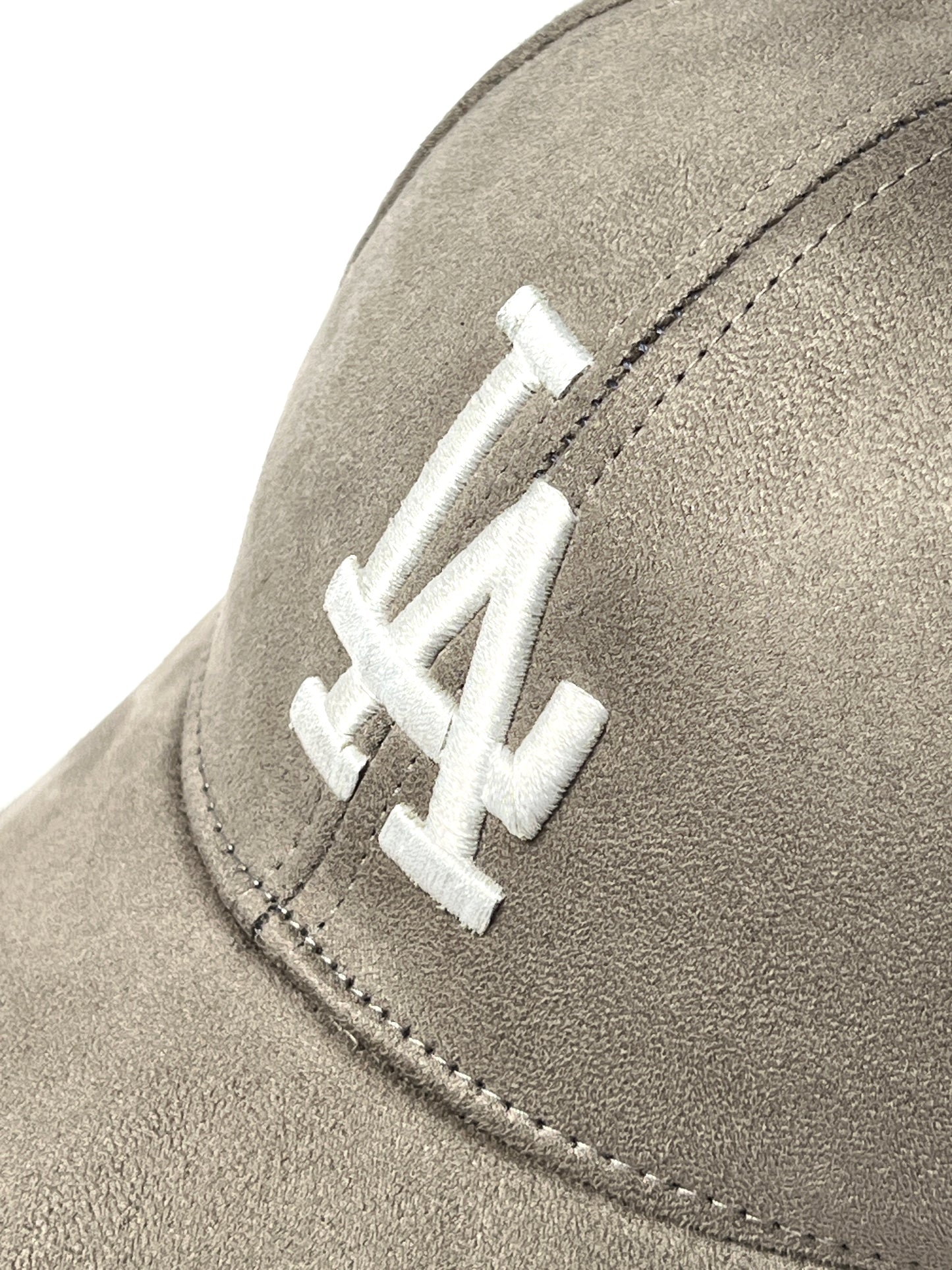 Storm Gray Suede LA Cap
