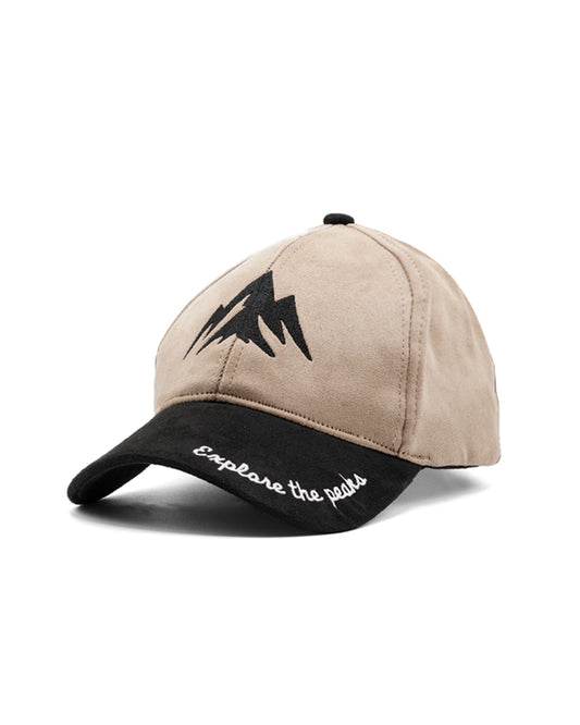 Mocha Fawn Suede Explorer Cap