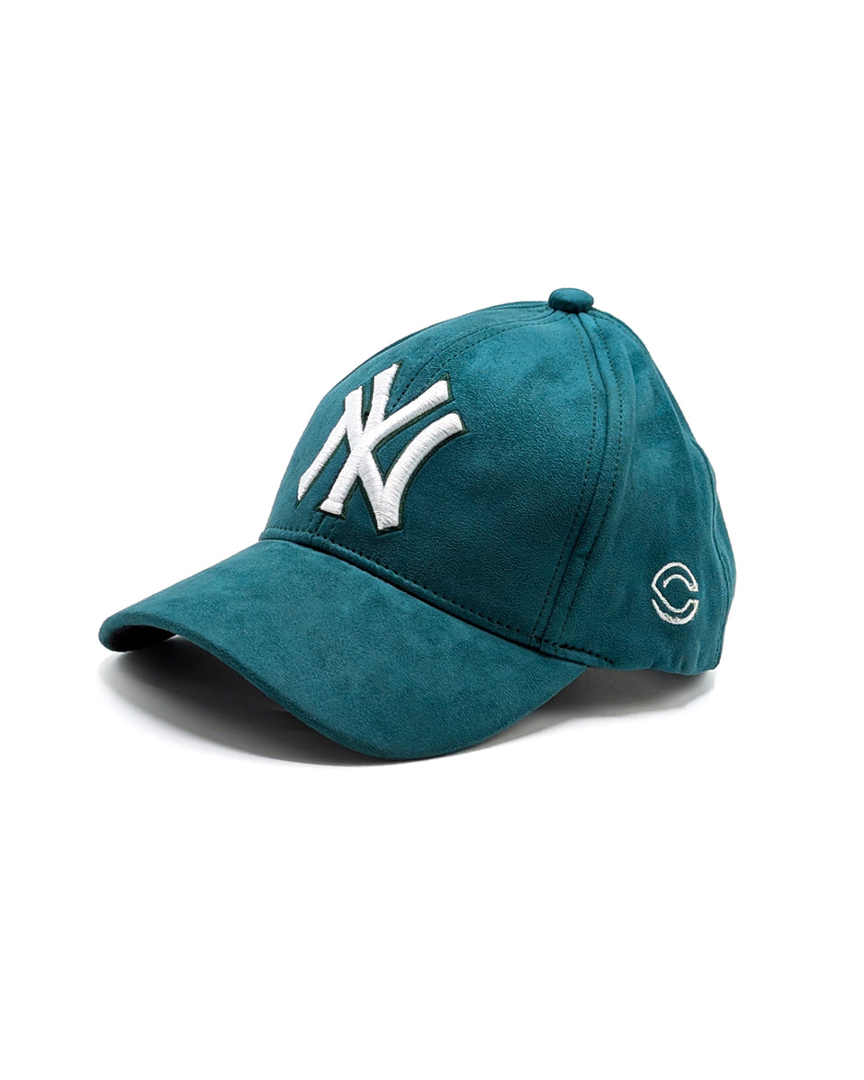 Emerald Suede NY Cap