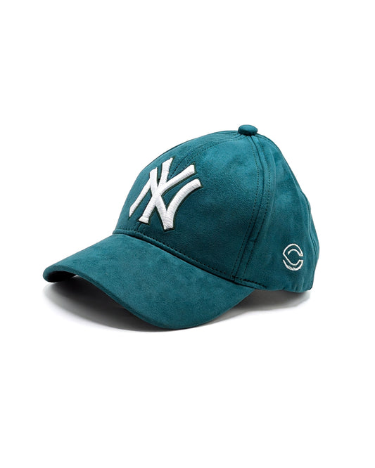 Emerald Suede NY Cap