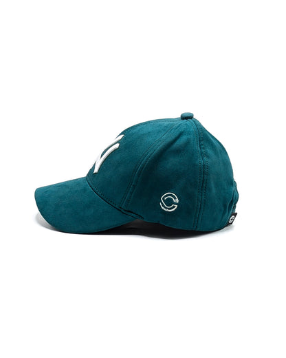 Emerald Suede NY Cap
