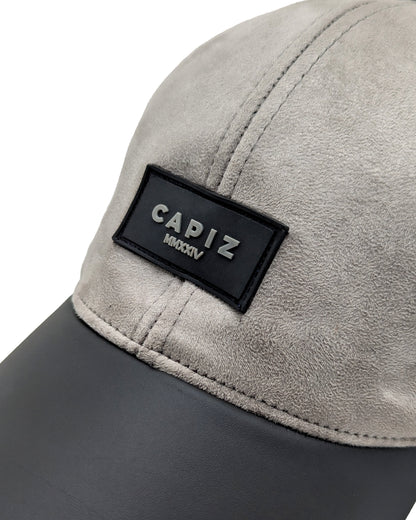 Storm Gray Leather Cap