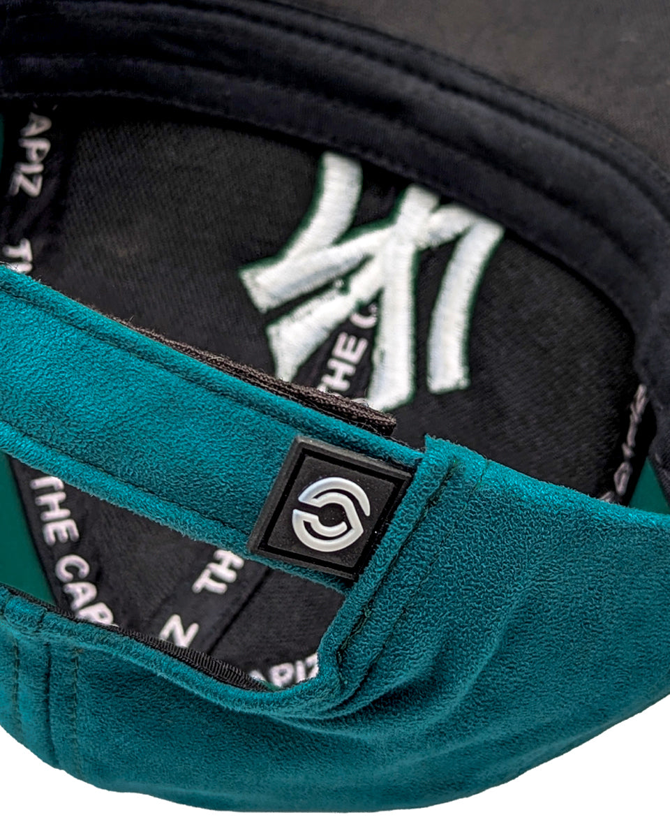 Emerald Suede NY Cap
