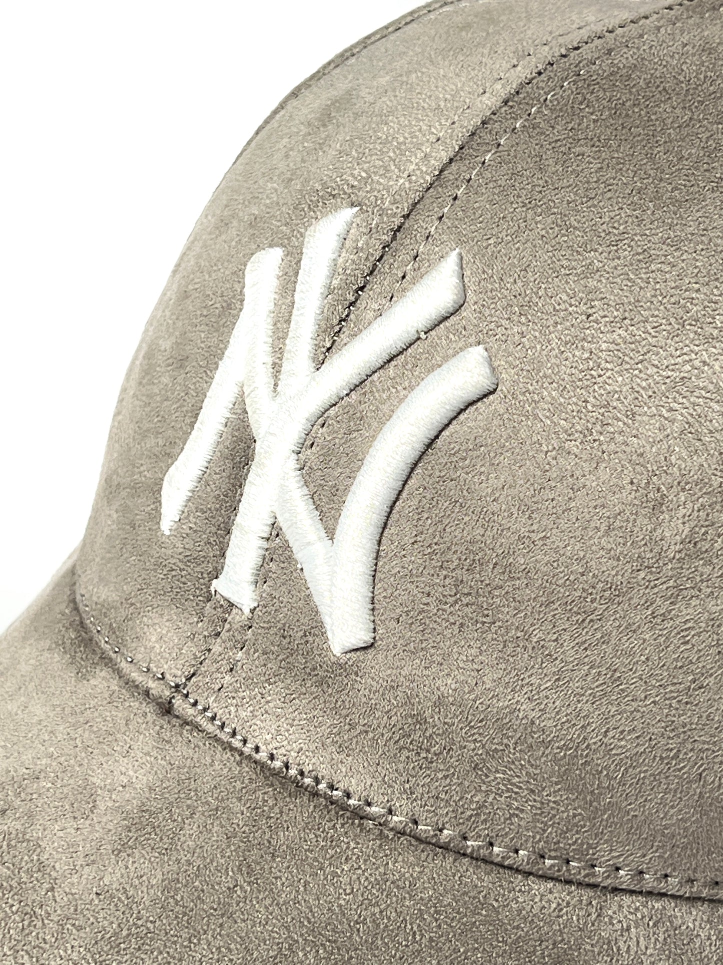 Storm Gray Suede NY Cap