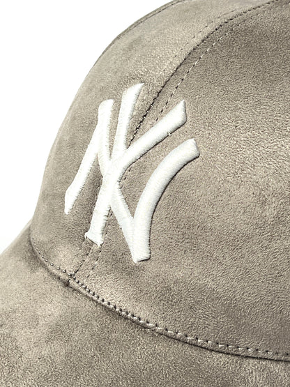 Storm Gray Suede NY Cap