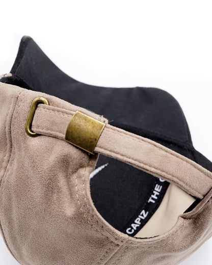 Mocha Fawn Suede Explorer Cap