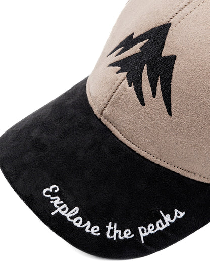 Mocha Fawn Suede Explorer Cap